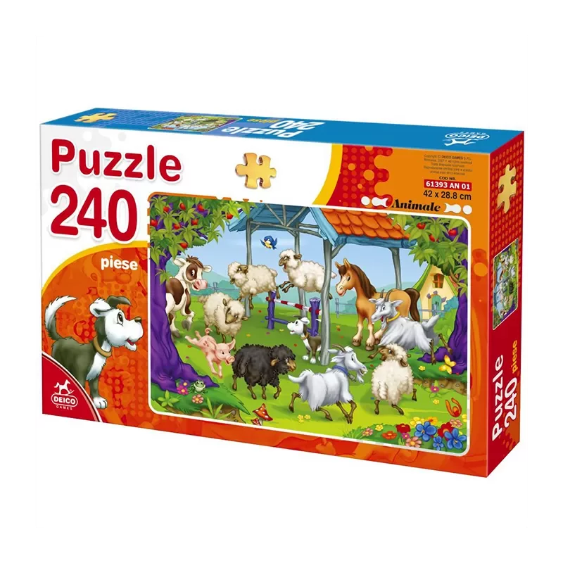 Puzzle 240 piese Basme si Animale